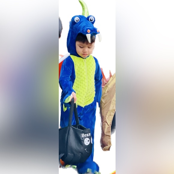 Adorable high quality kids dragon dress custome (4T) - Picture 2 of 4